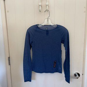Rapha Blue Long Sleeve Women's Tee